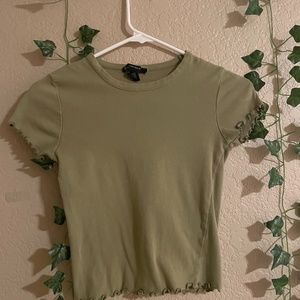 Green Froever 21 top